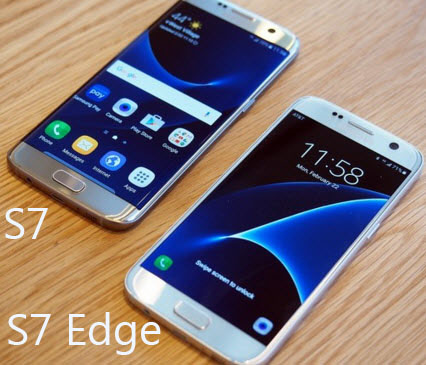Android Samsung Galaxy S7 and S7 Edge